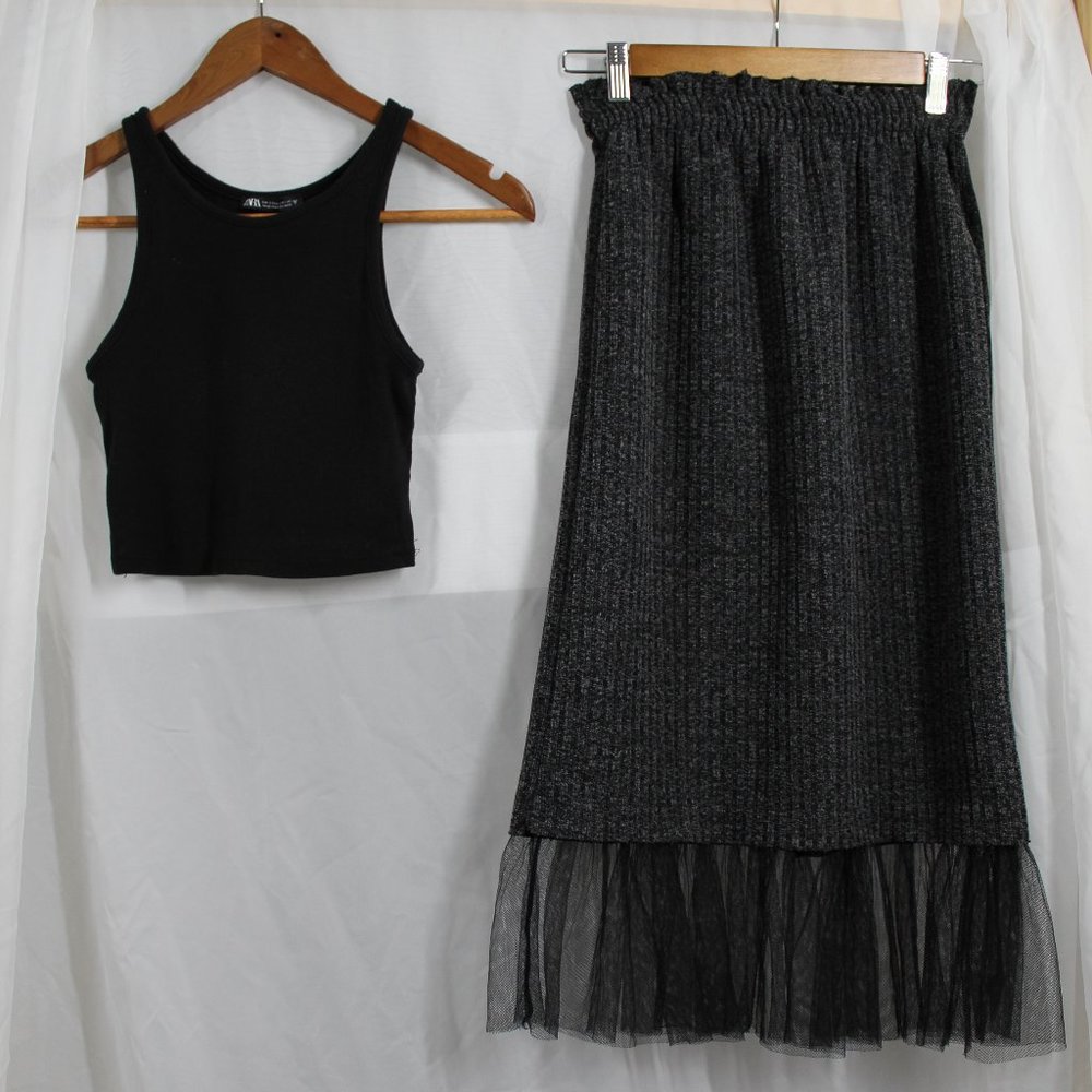 Set of 2 - Zara Top and Midi Skirt